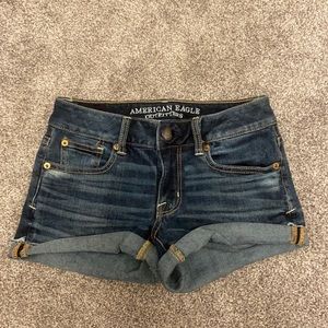 american eagle super stretch shorts size 0